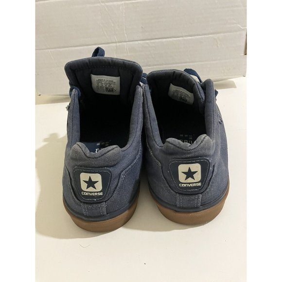 Converse Men's Size 10 Breakpoint Pro Ox Blue & brown Gum Soles skate Sneakers - Picture 4 of 8